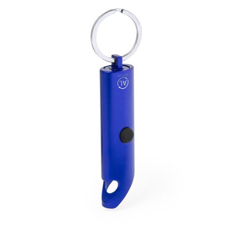Llavero abridor aluminio reciclado 3 LED
