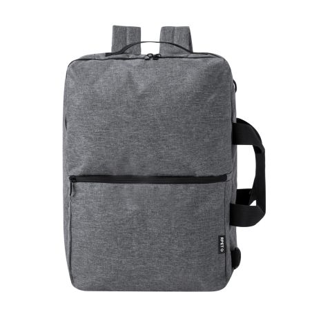 Mochila portadoc. RPET 600D 3 modos laptop 15'' bolsa eco