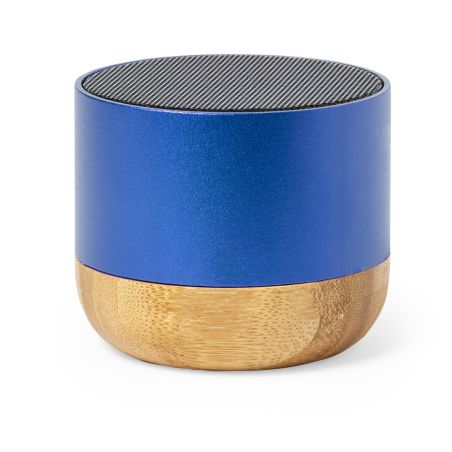 Altavoz Bluetooth aluminio reciclado bambú GRS 3W 300 mAh