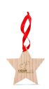 Estrella de madera colgante Ecológica Personalizada 7CX1373 - Imagen 1