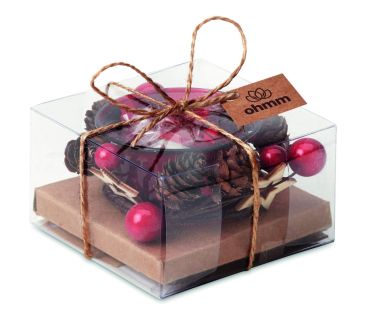 Portavelas navideño Ecológica Personalizada...