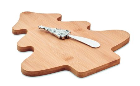 Set cuchillo y tabla de bambú Ecológico Personalizado 7CX1477