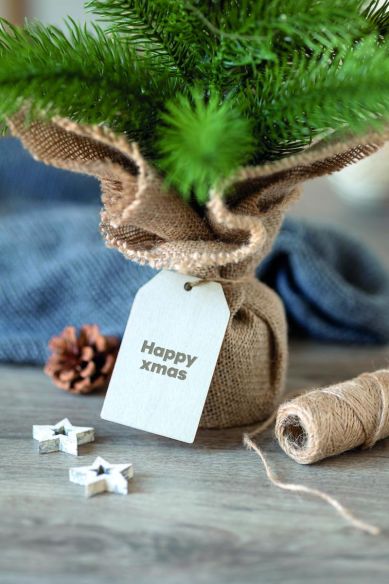 Mini árbol Navidad plástico Ecológica Personalizada 7CX1511