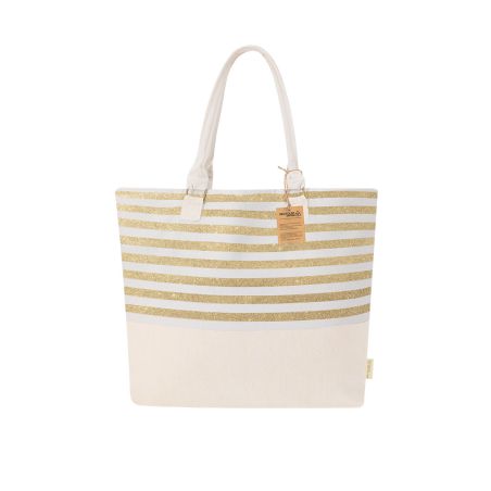 Bolsa algodón reciclado 210 g/m² glitter