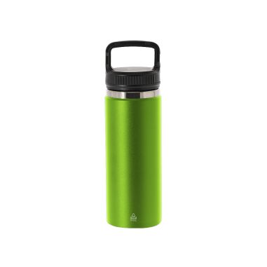 Bidón inox reciclado 550 ml mosquetón BPA free