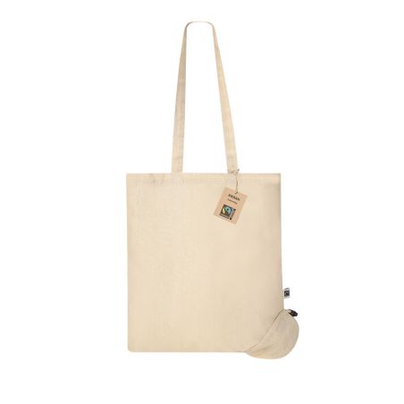 Bolsa plegable Fairtrade 120 g/m² hasta 6 kg