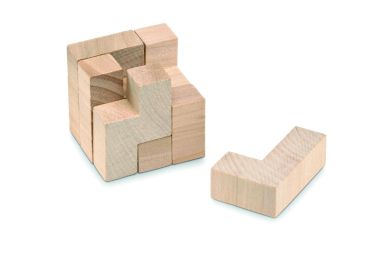 Puzzle de madera en bolsa Ecológica...