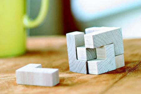 Puzzle de madera en bolsa Ecológica Personalizada 7KC2585