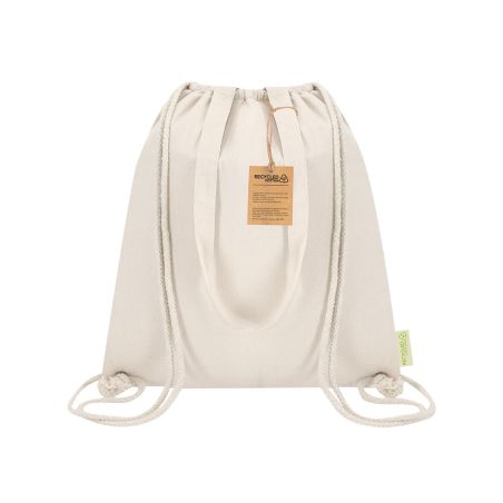 Bolsa mochila nevera algodón reciclado 140 g/m²