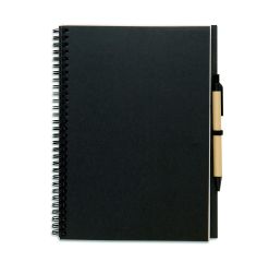 Libreta de papel reciclado Ecológica Personalizada 7KC7013 - Producto ecológico