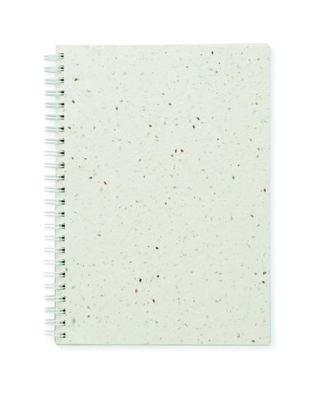 Libreta A5 tapas de semillas Ecológica Personalizada 7MO2083