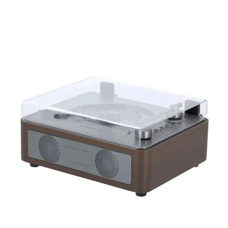 Reproductor CD madera Bluetooth 5.3 2000 mAh