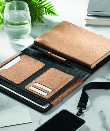 Porta documentos de corcho Ecológica Personalizada 7MO2097