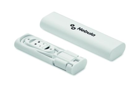 Set conectores de cable 9 en 1 Ecológico Personalizado 7MO2156