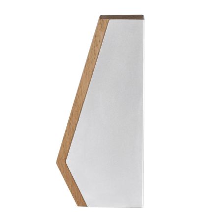 Placa trofeo madera aluminio reciclado reconocimiento