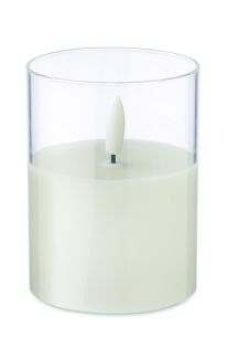 Vela cera LED soporte cristal Ecológica Personalizada... - Producto ecológico