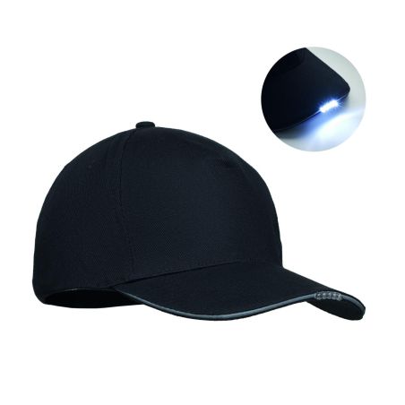Gorra LED de 5 paneles 220gr Ecológica Personalizada 7MO2439