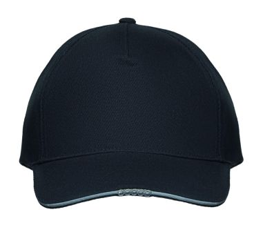 Gorra LED de 5 paneles 220gr Ecológica...
