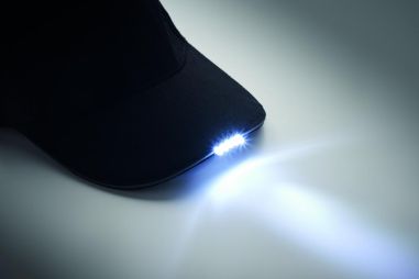 Gorra LED de 5 paneles 220gr Ecológica...