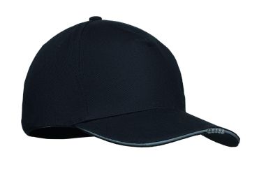 Gorra LED de 5 paneles 220gr Ecológica...