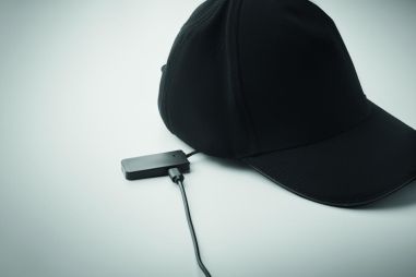 Gorra LED de 5 paneles 220gr Ecológica...