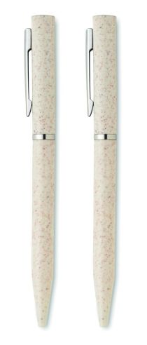 Set de bolígrafos en caja Ecológico...