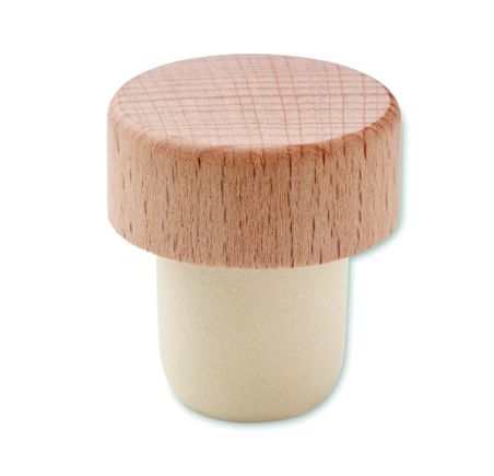 Tapón para botella de madera Ecológica Personalizada 7MO2457