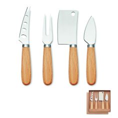 Set de 4 cuchillos para queso Ecológico Personalizado... - Producto ecológico