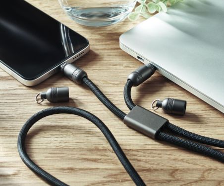 Lanyard cargador de móvil Ecológico Personalizado 7MO2585