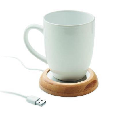 Taza de bambú con USB Ecológica Personalizada 7MO2592