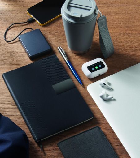 Cuaderno A5 de PU Ecológico Personalizado 7MO2645