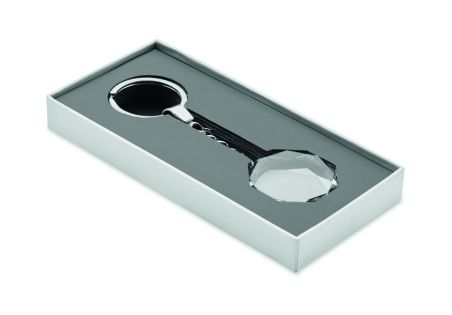 Llavero redondo de cristal Ecológico Personalizado 7MO2657