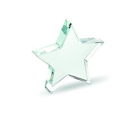Premio estrella de cristal Ecológico Personalizado 7MO2660