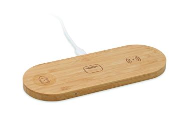 Cargador 3 en 1 de 15 W Ecológico Personalizado...