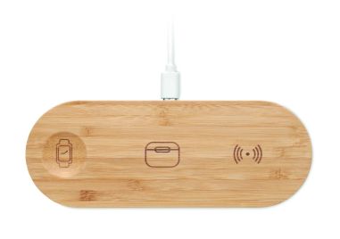 Cargador 3 en 1 de 15 W Ecológico Personalizado...