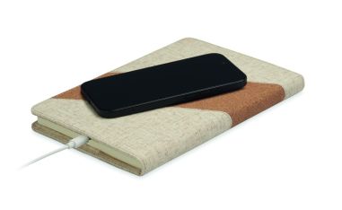 Cuaderno A5 con cargador 15W Ecológico...