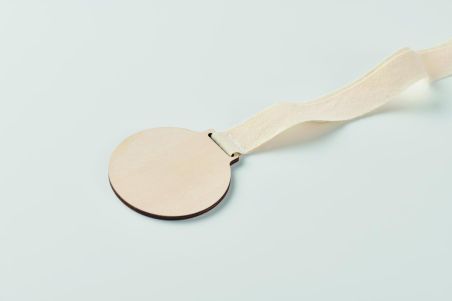 Medalla de madera Ecológica Personalizada 7MO2817