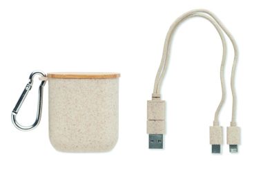 Set de cables en estuche Ecológico...