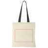 Bolsa Tote de algodón 100 g/m² con asas largas contrastadas Ecológica Personalizada 6120131 - Imagen 24