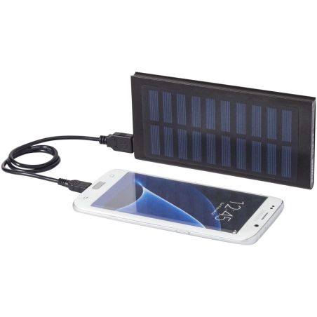 Batería externa solar de 8000 mAh Ecológica Personalizada 6123688