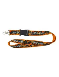 Lanyard doble con hebilla de plástico