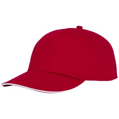 Gorra de 5 paneles con ribete Ecológica...