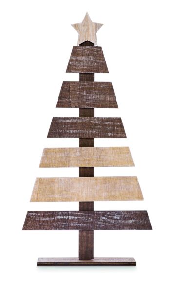 Árbol de Navidad de madera Ecológica Personalizada 7CX1560