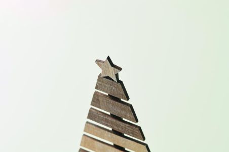 Árbol de Navidad de madera Ecológica Personalizada 7CX1560