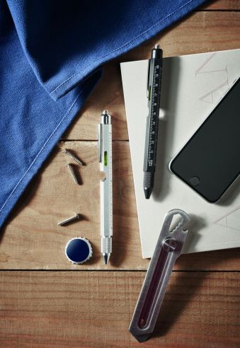 Bolígrafo nivel y regla Ecológico Personalizado...