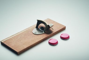 Abrebotellas madera con imán Ecológica...