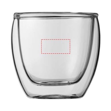 Set de 2 tazas espresso de cristal Ecológica Personalizada 6112511