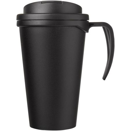Americano® Taza de 350 ml con tapa antigoteo Ecológica Personalizada 6210421