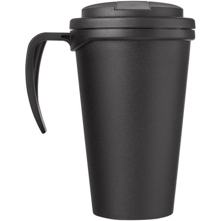 Americano® Taza de 350 ml con tapa antigoteo Ecológica Personalizada 6210421
