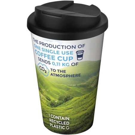 Vaso 350 ml con tapa antigoteo Ecológico Personalizado 6210697